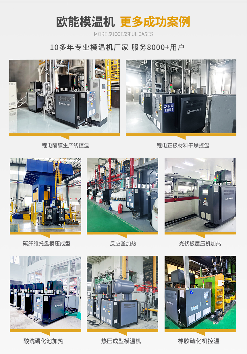 多機一體模溫機案例