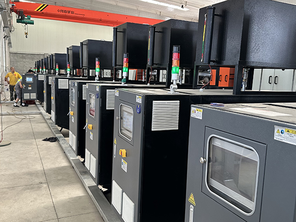 剎車片輥筒控溫橡膠成型模溫機(jī)——應(yīng)用案例 剎車片輥筒控溫橡膠成型模溫機(jī)——應(yīng)用案例