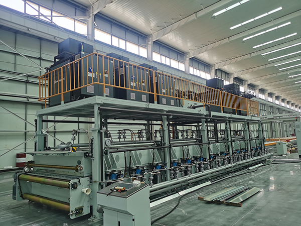 工程木板熱壓機控溫一體模雙溫模溫機——應用案例