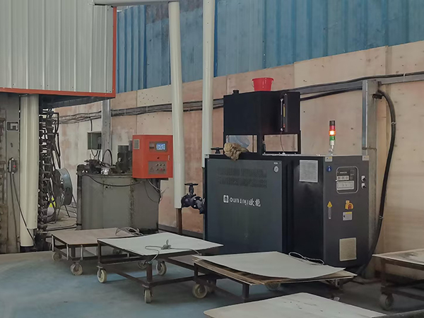 多層復合板生產(chǎn)熱壓機電加熱模溫機——應用案例